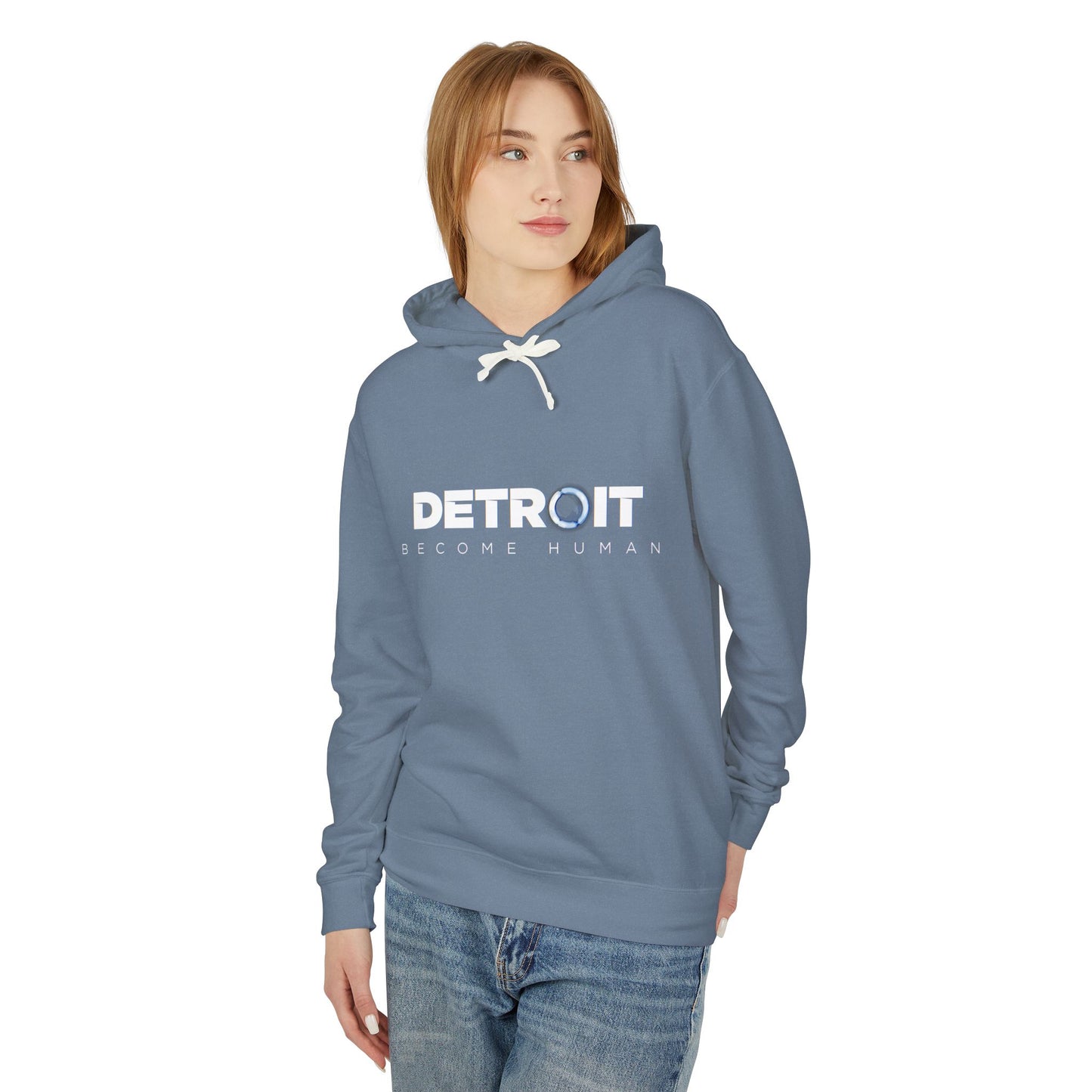 Detroit Become Human Premium Unisex Lightweight Hooded Sweatshirt