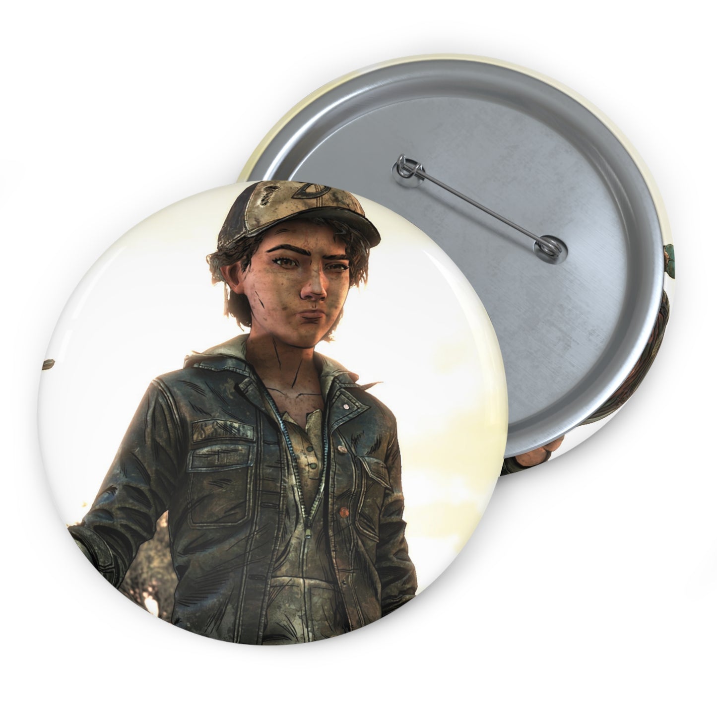 Telltales The Walking Dead Clementine Handmade Brooch
