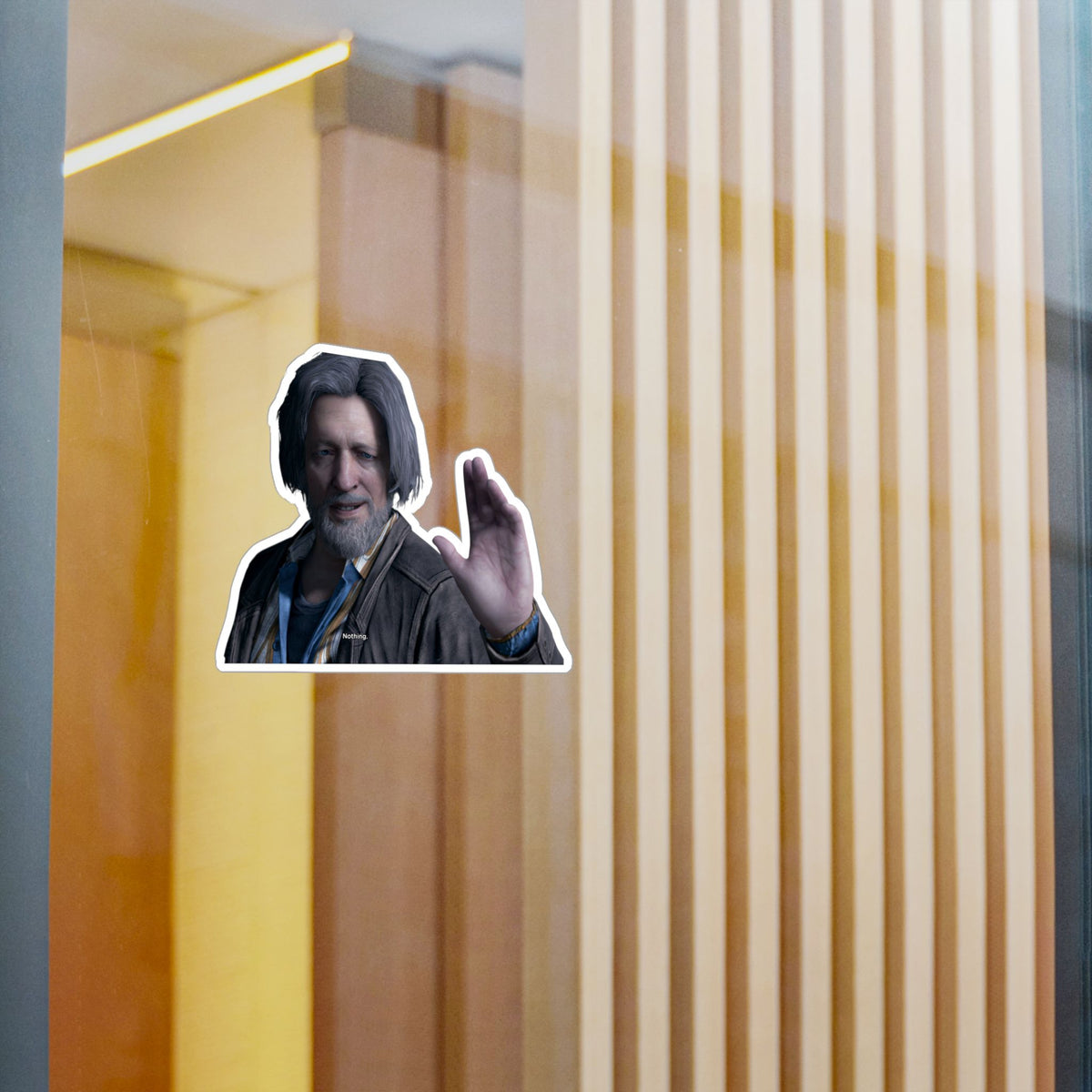 Detroit Become Human Hank Sticker No.2