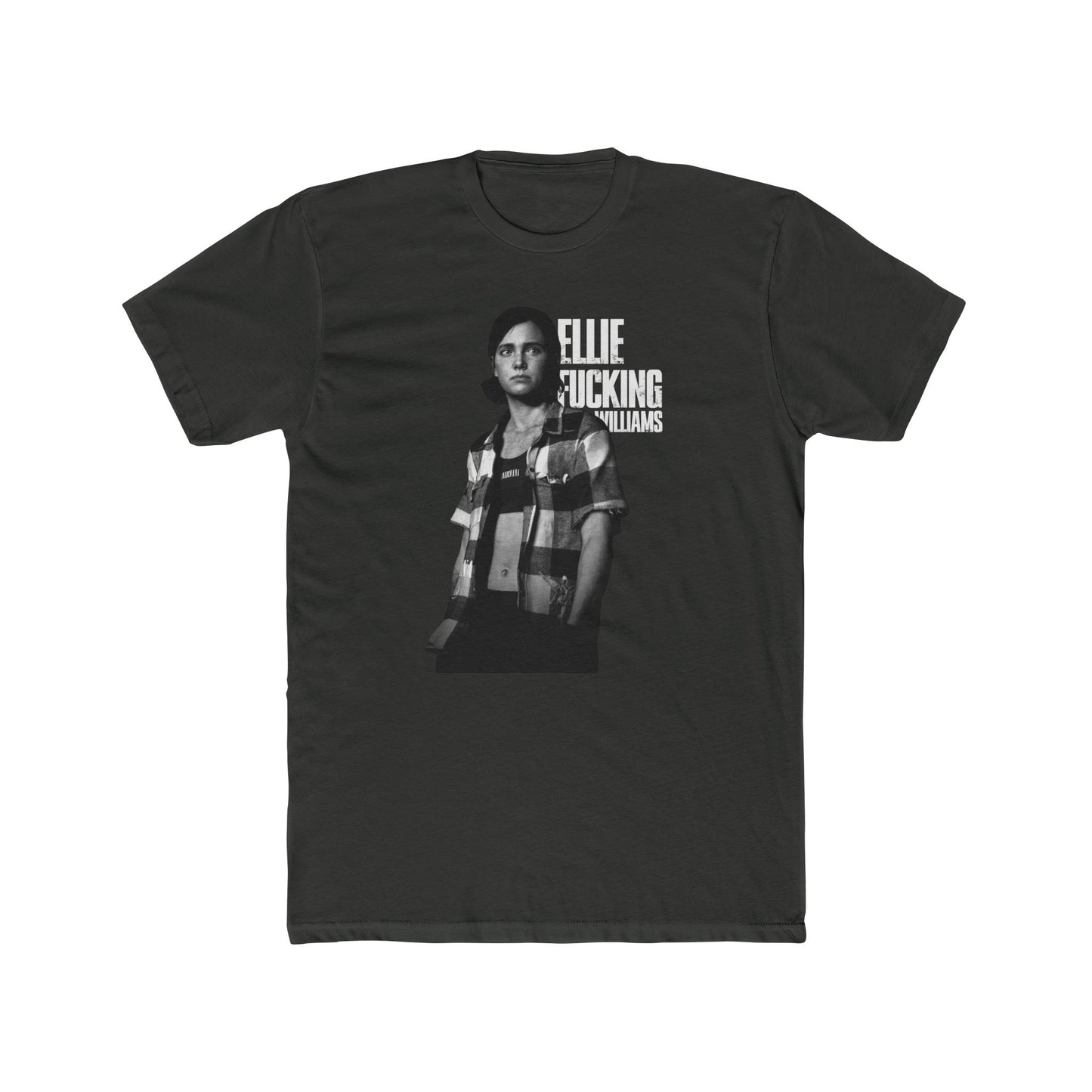 The Last of Us Ellie F Williams Cotton Tshirt - T-Shirt Available at 2Fast2See.co