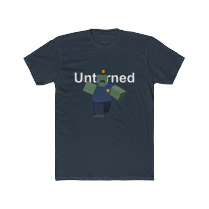 Unturned Video Game Survival Police Zombie Cotton Tshirt