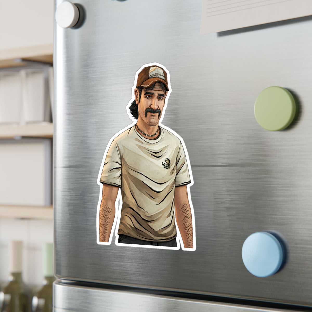 Telltales The Walking Dead Kenny Vinyl Sticker No.1