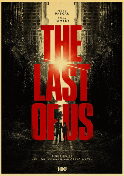 The Last of Us Ellie Part II Retro Poster - P / 20X30cm Available at 2Fast2See.co