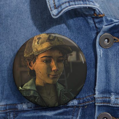 Telltales The Walking Dead Clementine Handmade Brooch