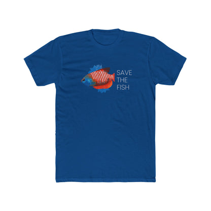 Detroit Become Human Save The Fish Tshirt Unisex Cotton Crew Tee