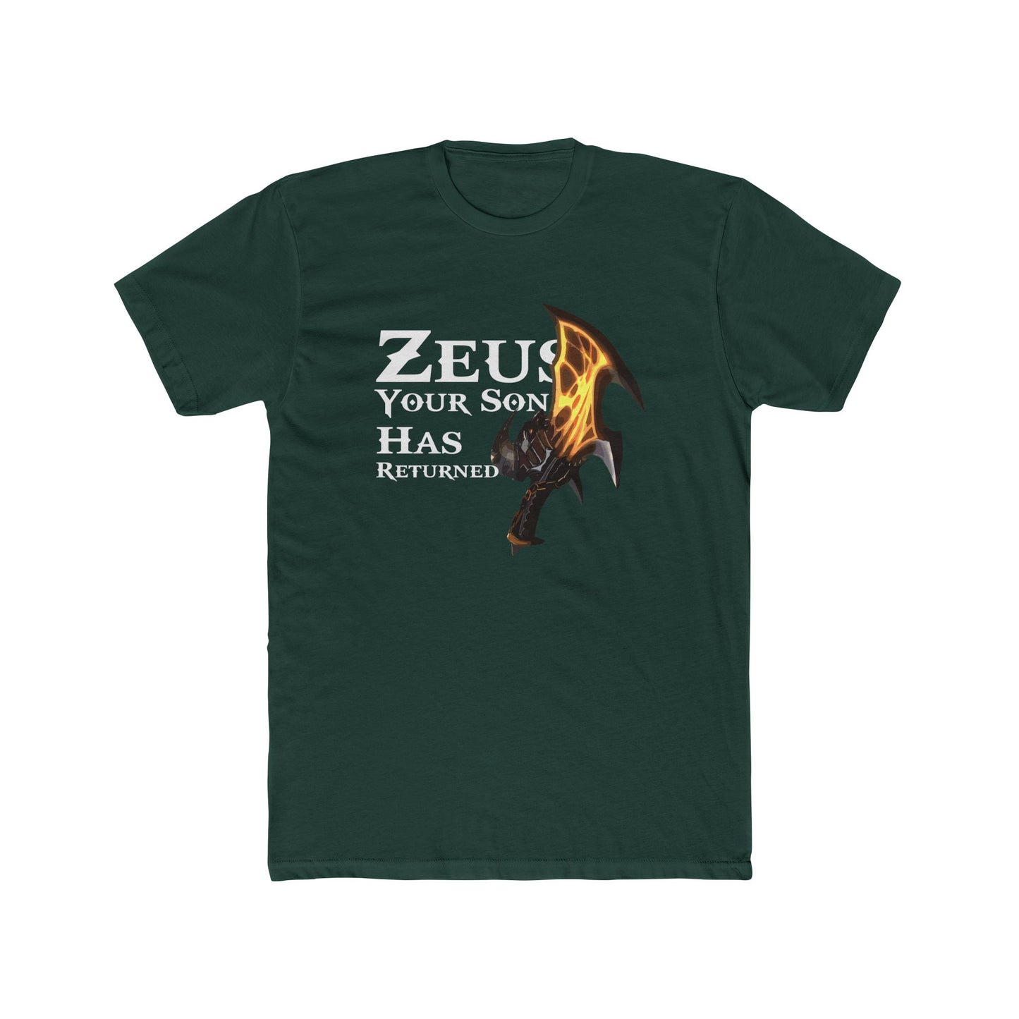 God of War Zeus Your Son Has Returned Tshirt