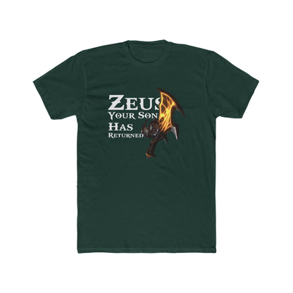 God of War Zeus Your Son Has Returned Tshirt