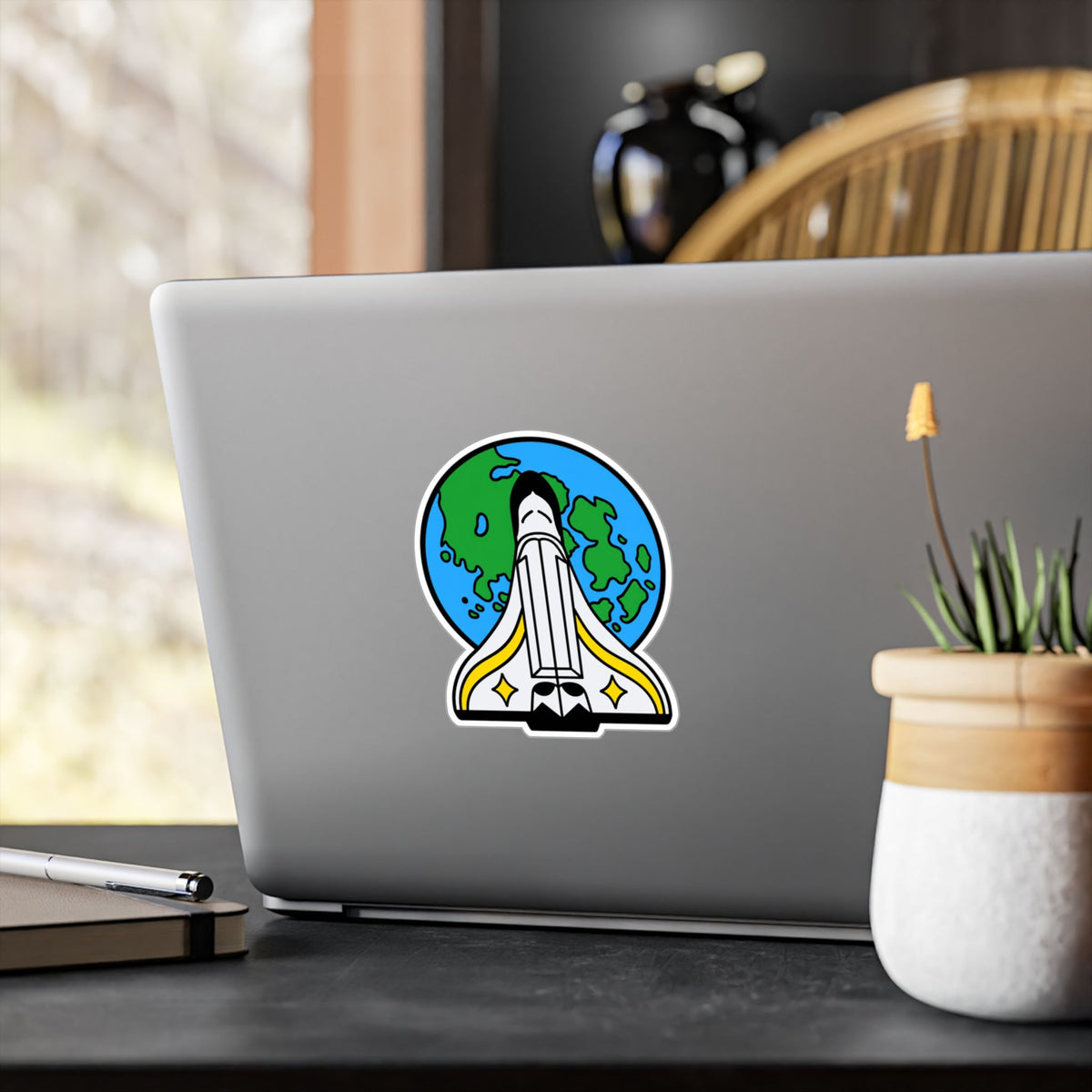 The Last of Us Ellie's Rocket Pin Sticker Kiss-Cut Vinyl