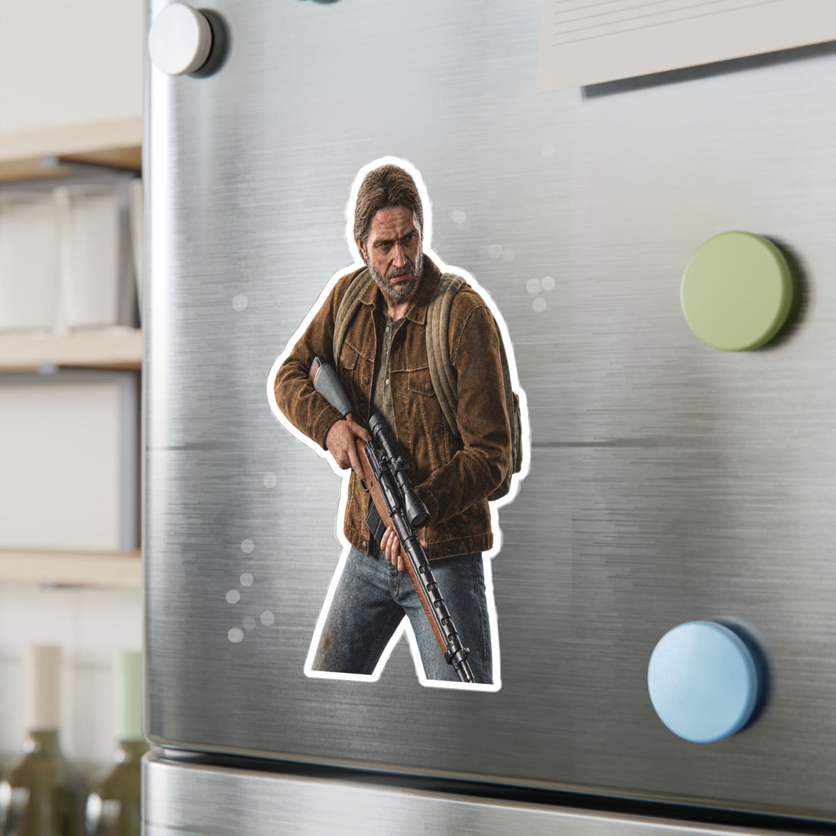 The Last of Us Part II Tommy With Rifle Sticker