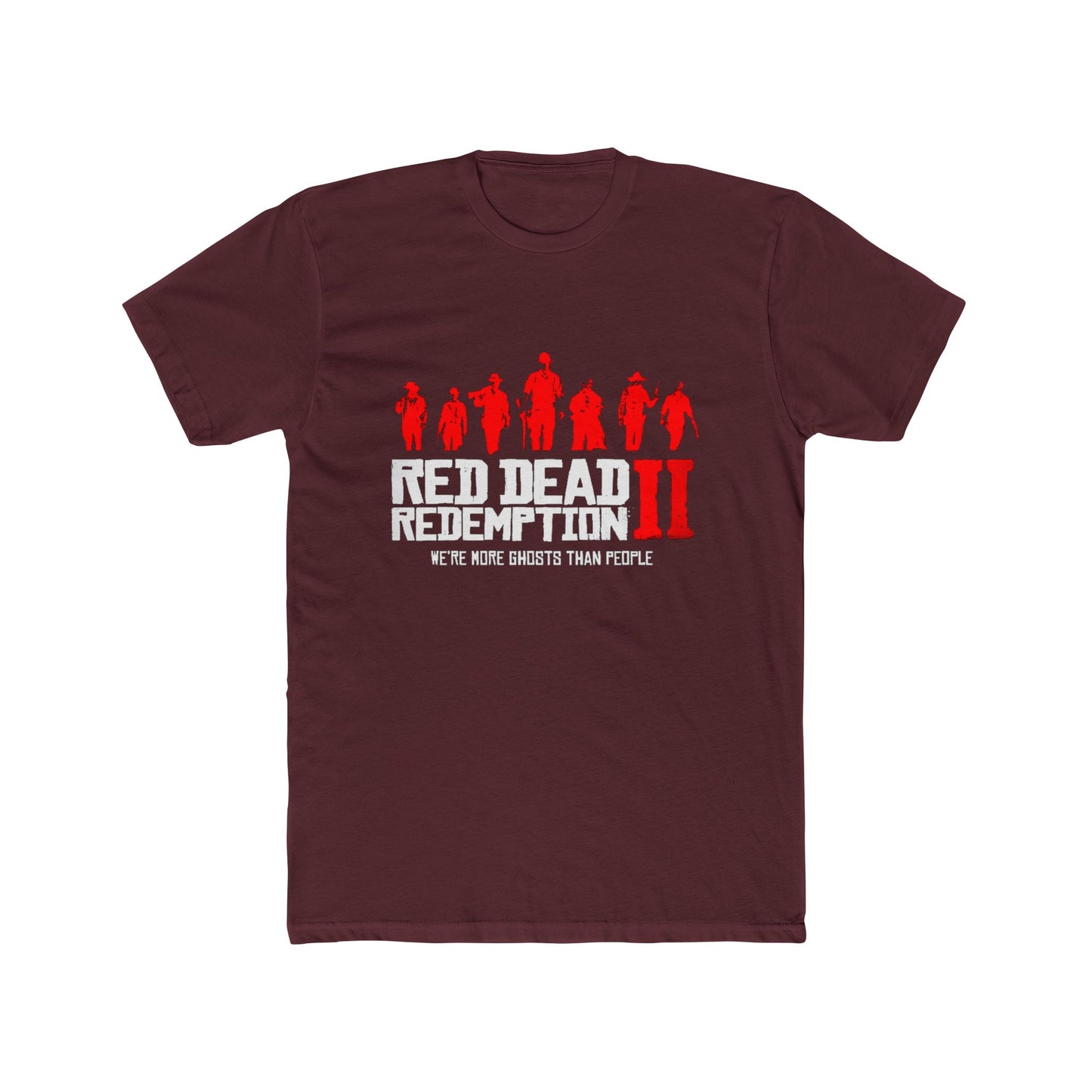 Red Dead Redemption Ghosts Tshirt Unisex Cotton Crew Tee