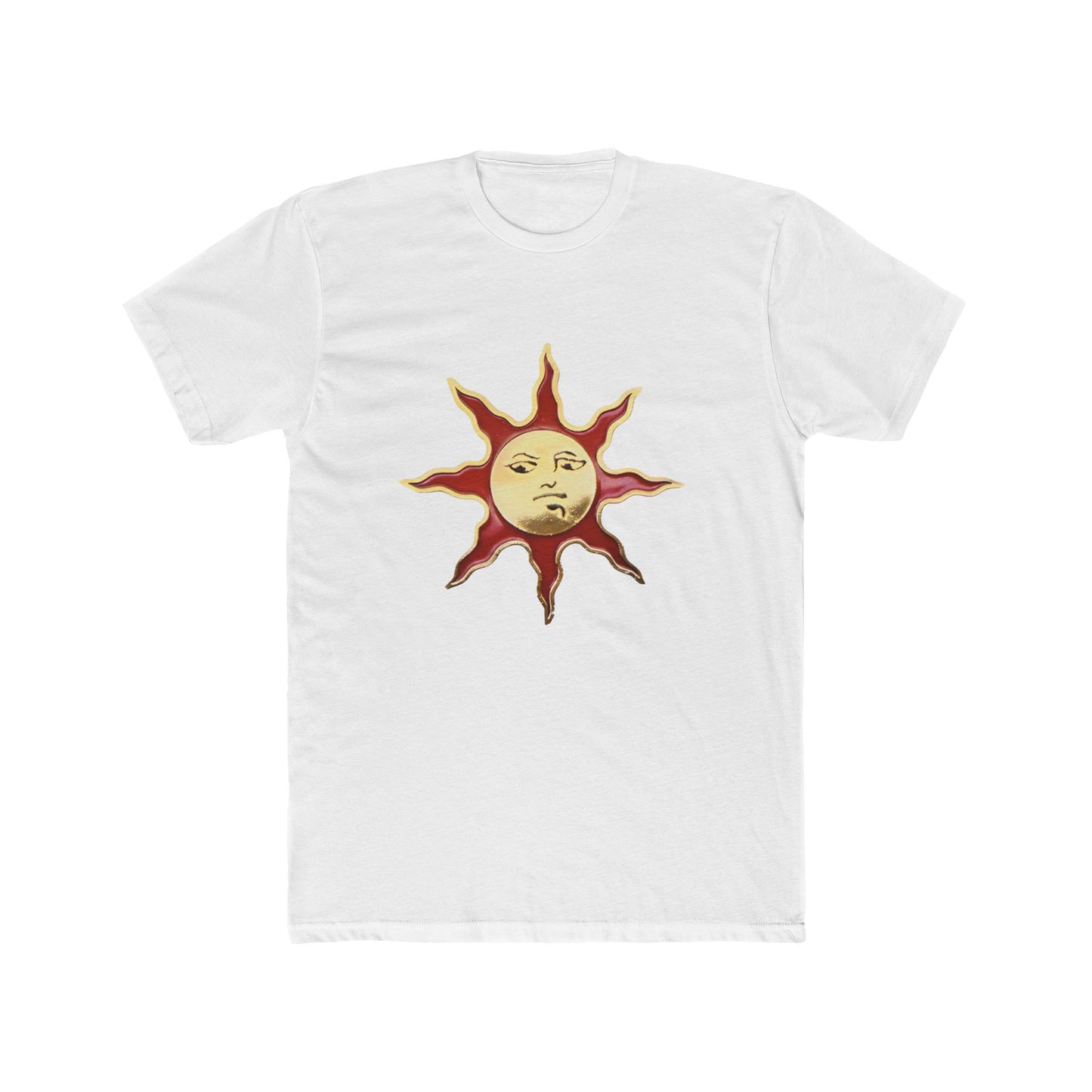 Dark Souls Warrior of Sunlight Unisex Cotton Crew Tee