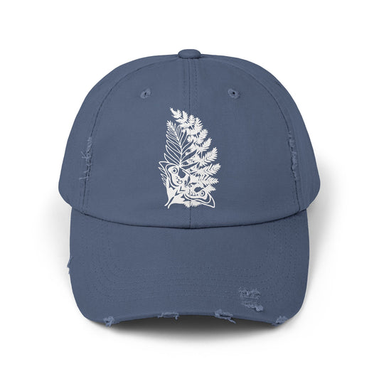 The Last of Us Moth Tattoo Casual Unisex Distressed Cap - Hats Available at 2Fast2See.co