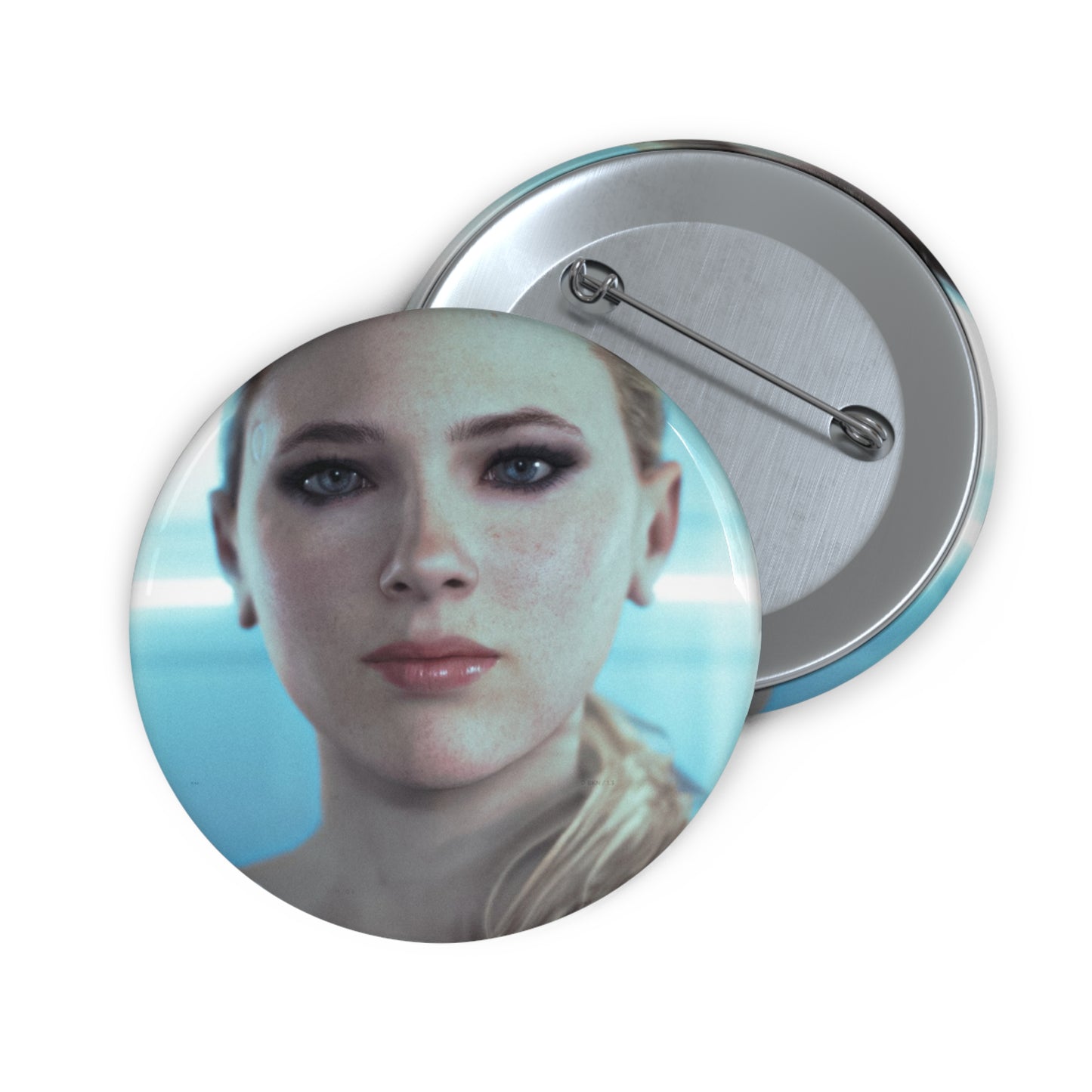 Detroit: Become Human Chloe Pin Handmade Round Brooch