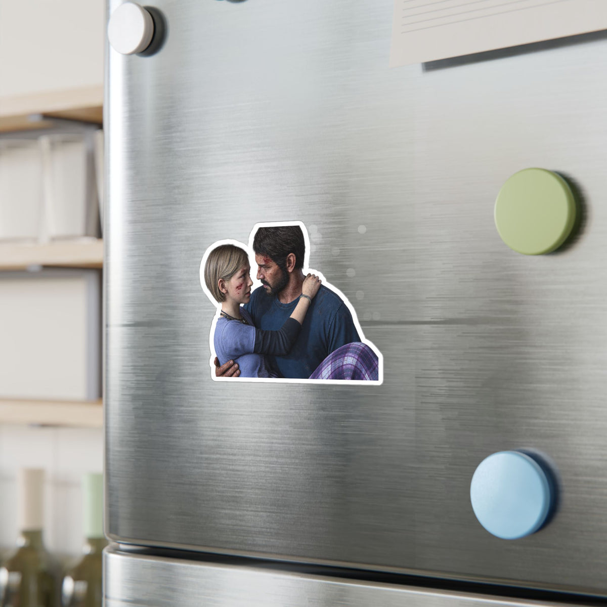 The Last of Us Part I Joel & Sarah  HD Vinyl Sticker