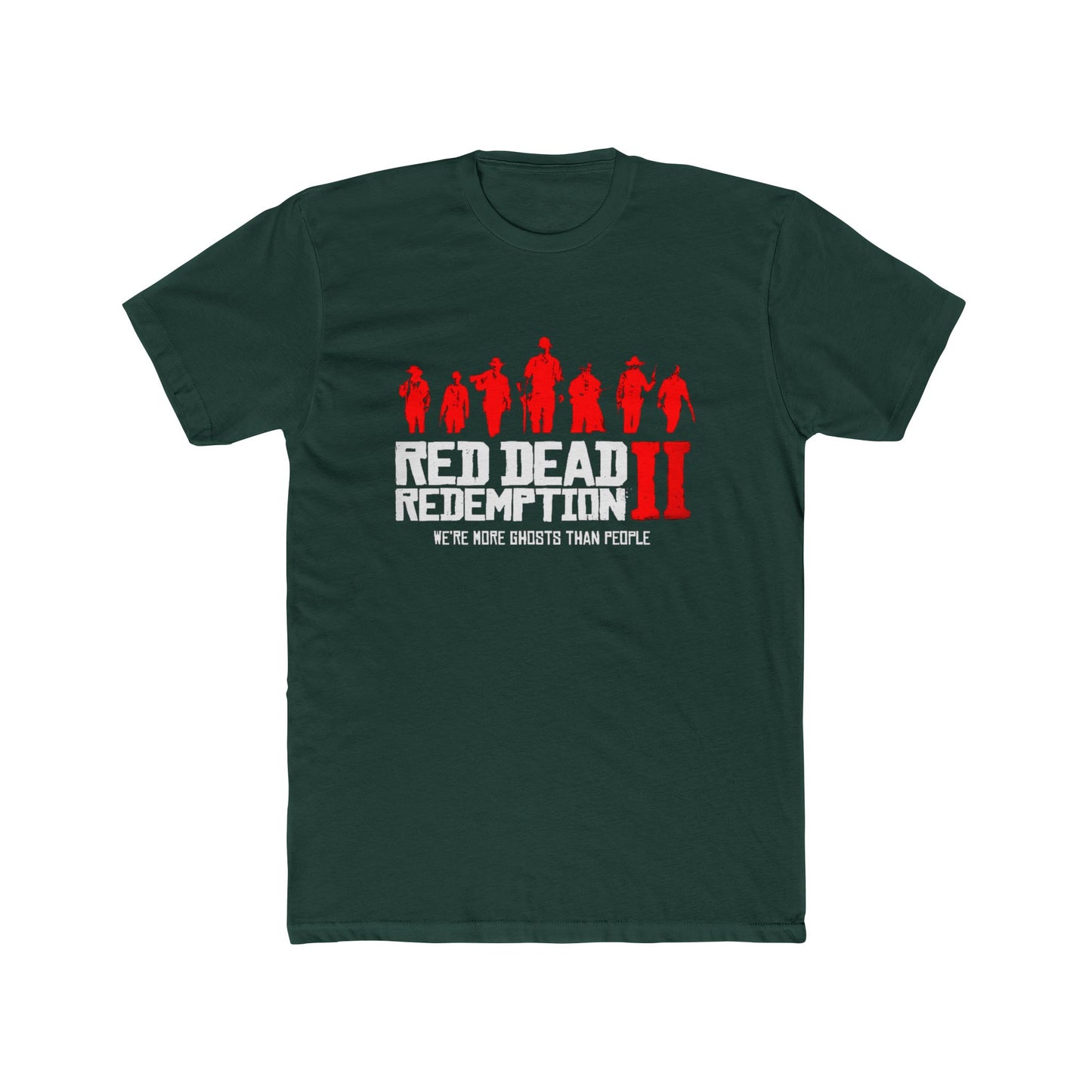 Red Dead Redemption Ghosts Tshirt Unisex Cotton Crew Tee
