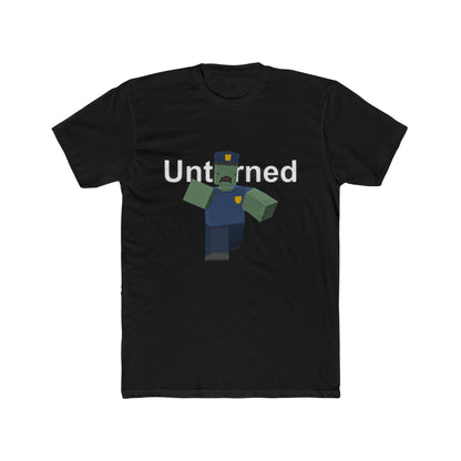 Unturned Video Game Survival Police Zombie Cotton Tshirt