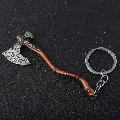 God of War Inspired Kratos Leviathan Axe Keychain