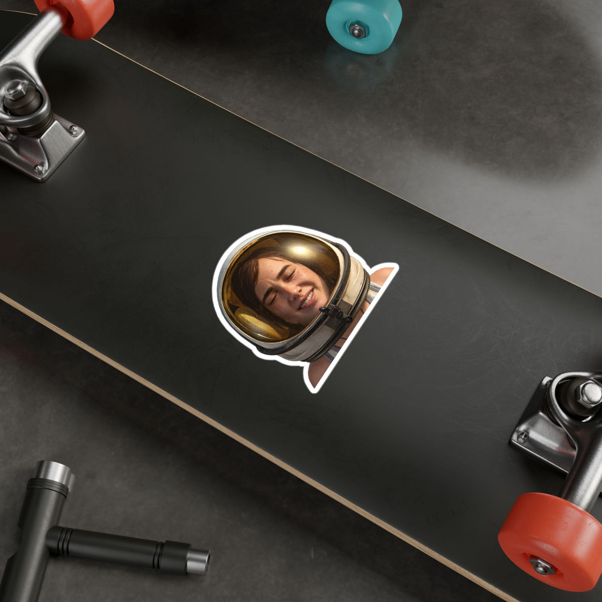 The Last of Us Ellie Williams Museum Flashback Vinyl Sticker No.4