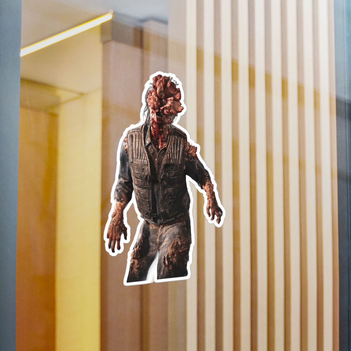 The Last of Us Video Game Clicker Zombie Sticker No.2