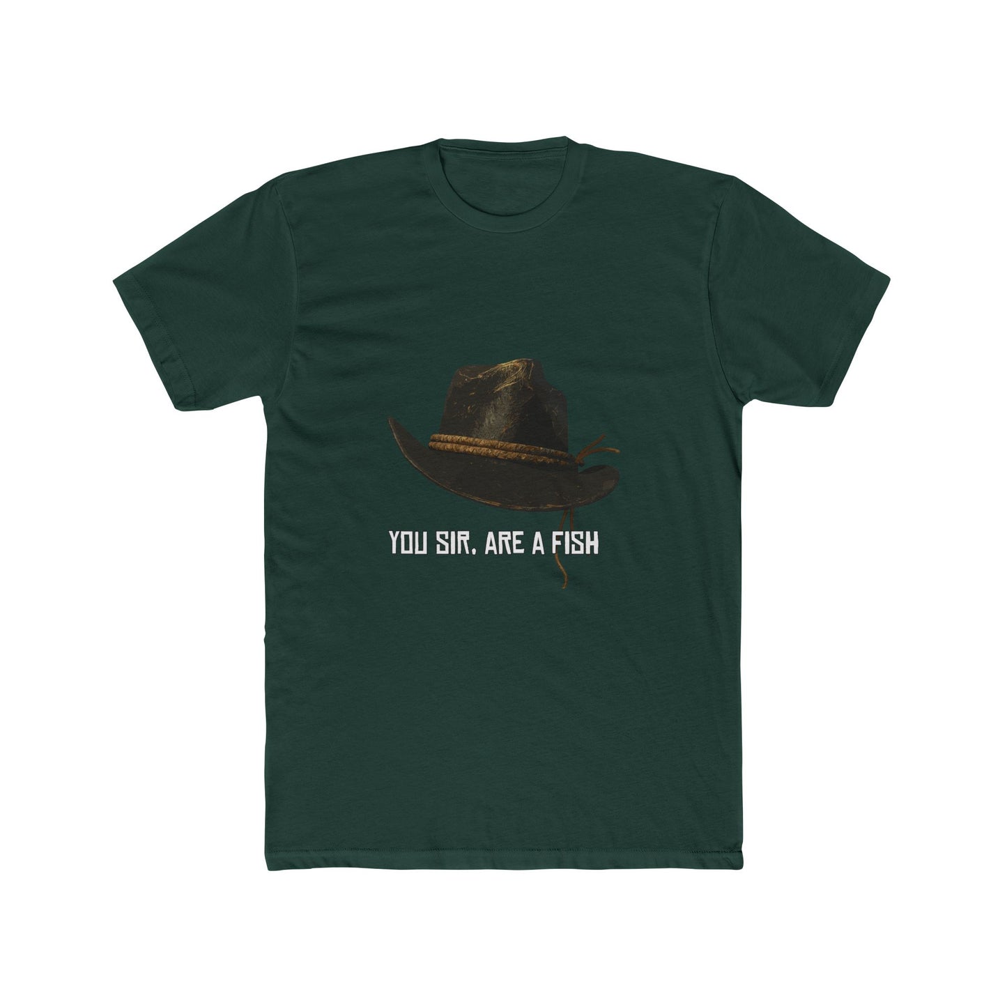 Red Dead Redemption You, sir, are a fish Rdr Cotton Tshirt