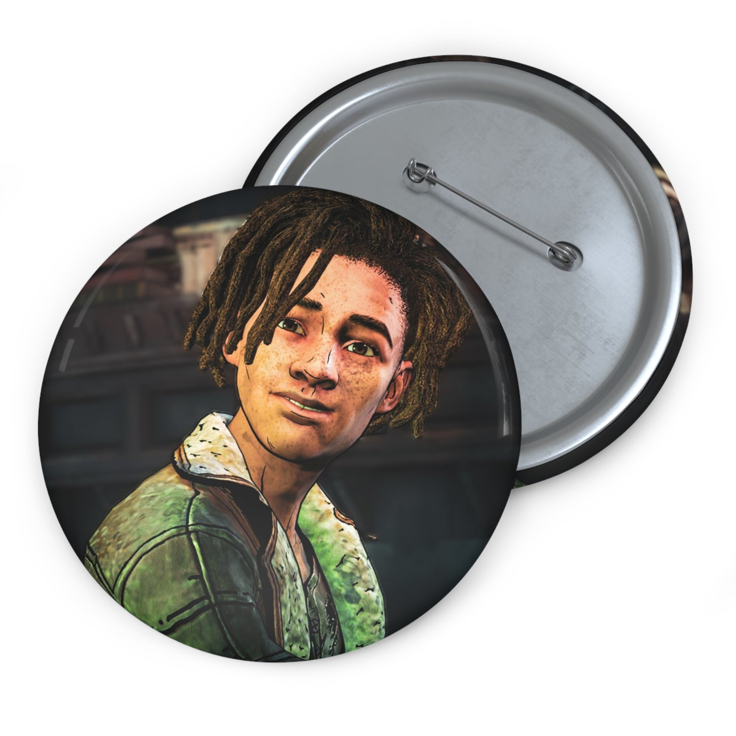 Telltale The Walking Dead Louis Handmade Brooch