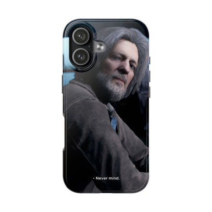 Detroit Become Human Hank Portrait "Never mind" Tough Phone Case