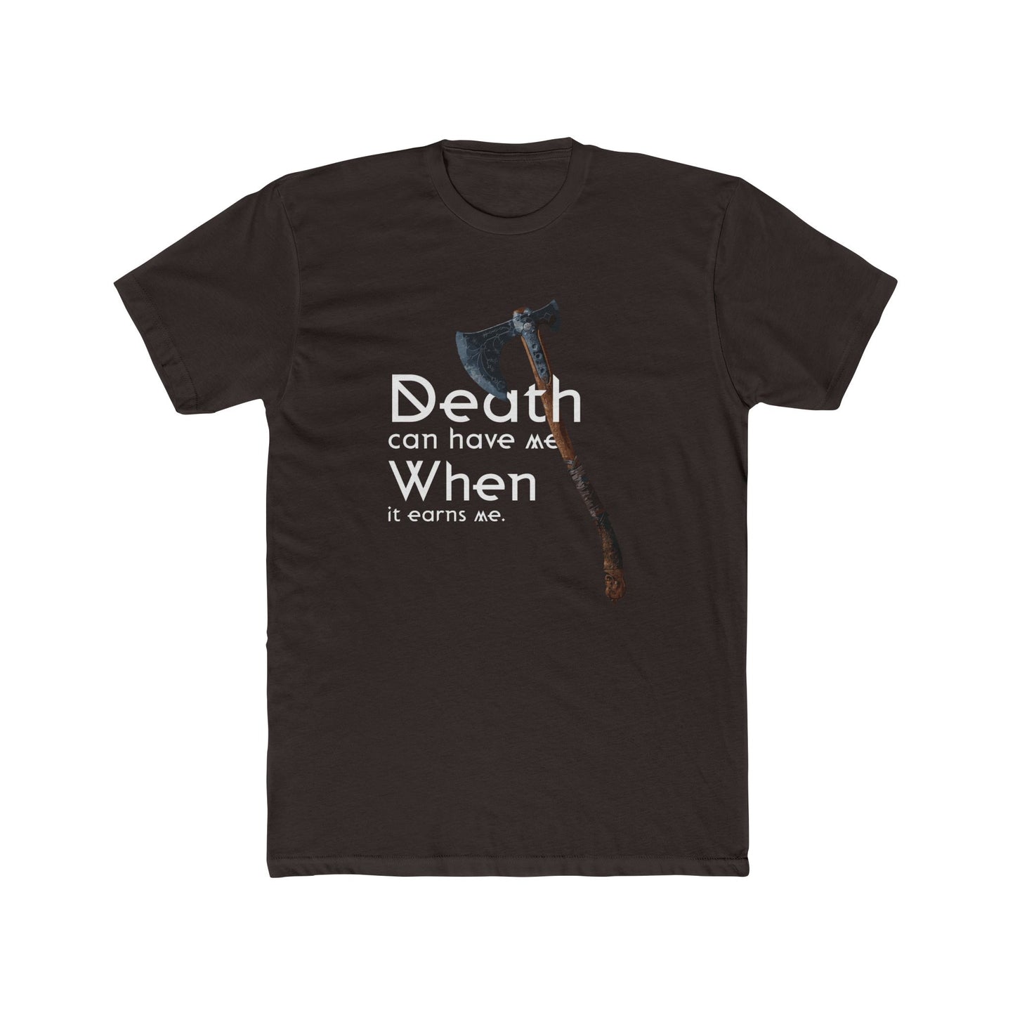 God of War Death Can Have Me Tshirt Unisex Cotton Crew Tee