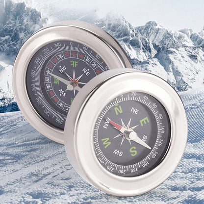 Outdoors Mini Steel Compass for Outdoor & Survival Activities - Available at 2Fast2See.co