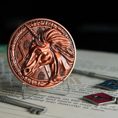 Resident Evil 2 Limited Edition Replica Unicorn Medallion Coin (Survival Unit)