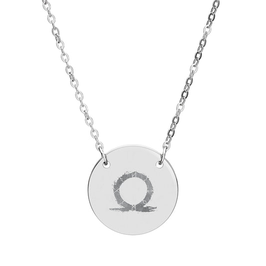 God of War Symbol  Engraving Pendant Necklace