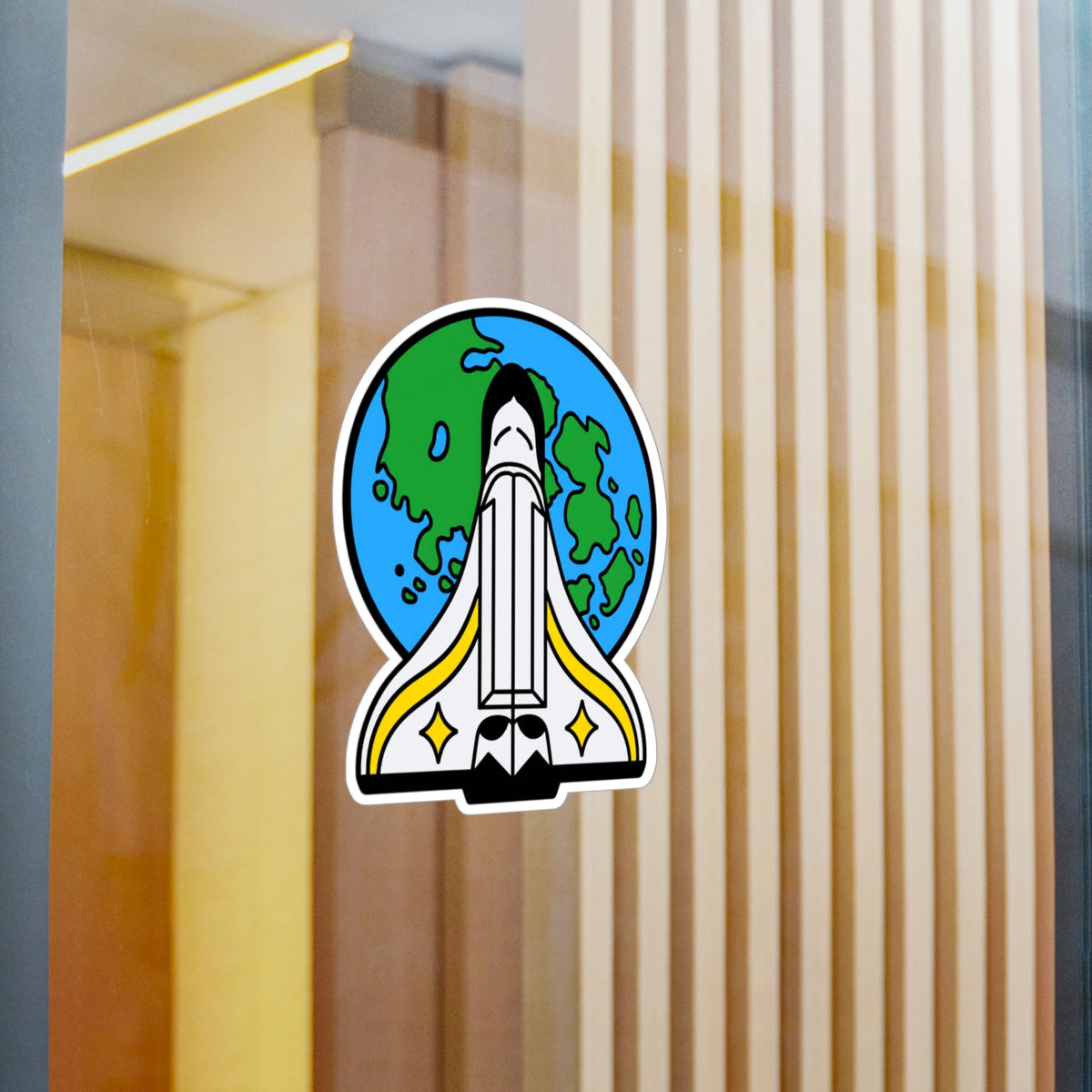 The Last of Us Ellie's Rocket Pin Sticker Kiss-Cut Vinyl