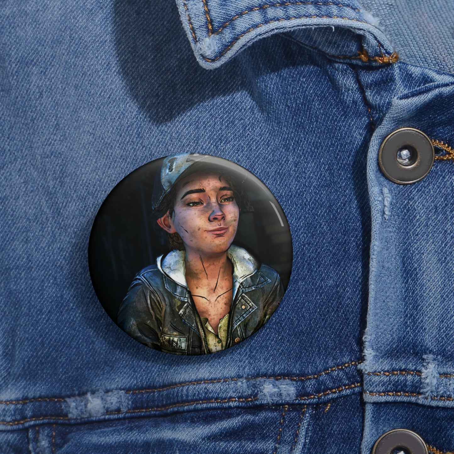 Telltale's The Walking Dead "I never had a plan." Game Badge Brooch