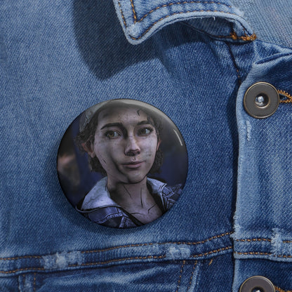 Telltale The Walking Dead Clementine Brooch