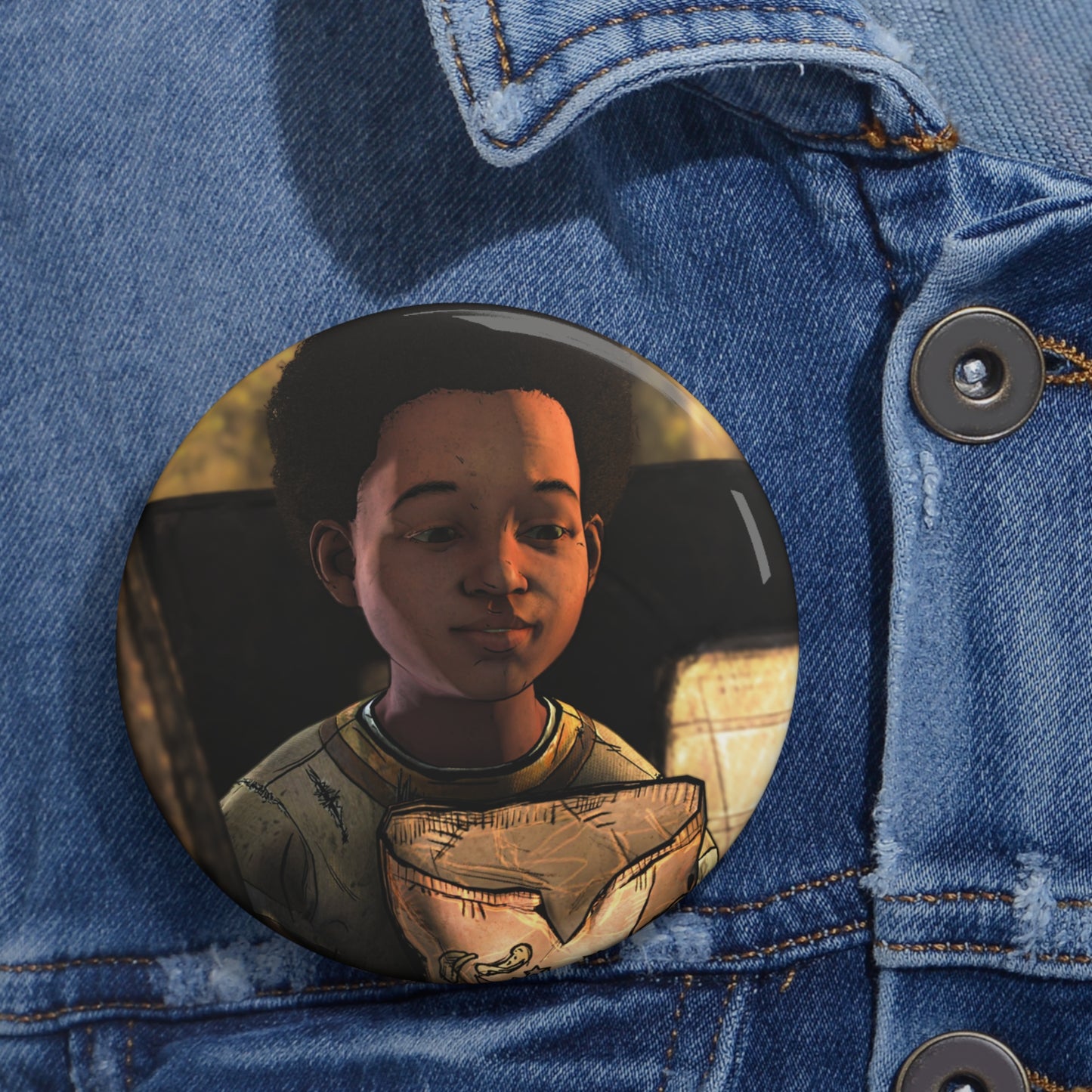 Telltale The Walking Dead AJ Inspired Brooch