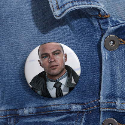 Detroit: Become Human Markus Handmade Round Badge Pin