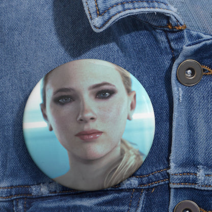 Detroit: Become Human Chloe Pin Handmade Round Brooch