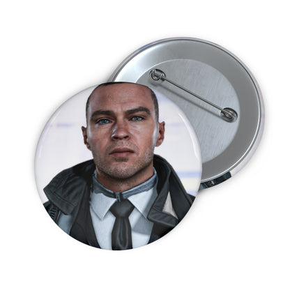 Detroit: Become Human Markus Handmade Round Badge Pin