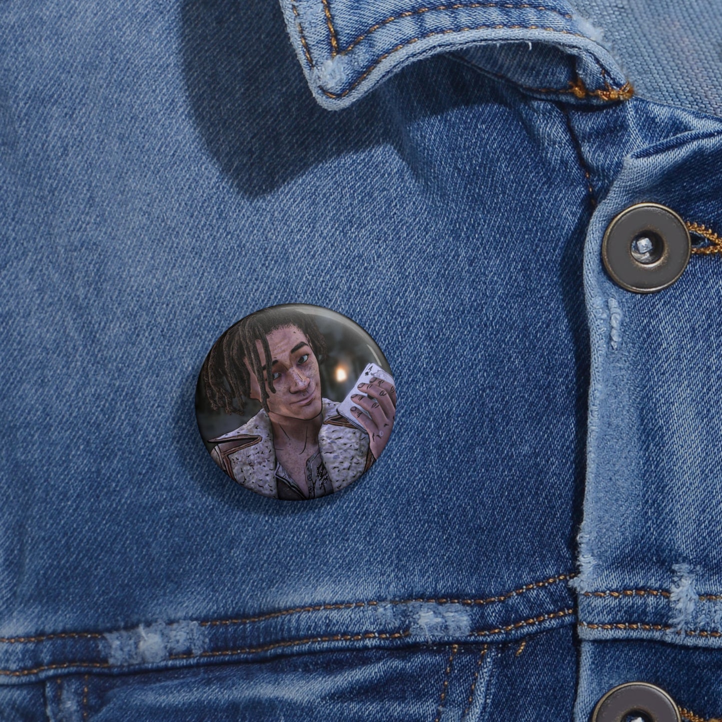Telltale's The Walking Dead Louis Character Brooch