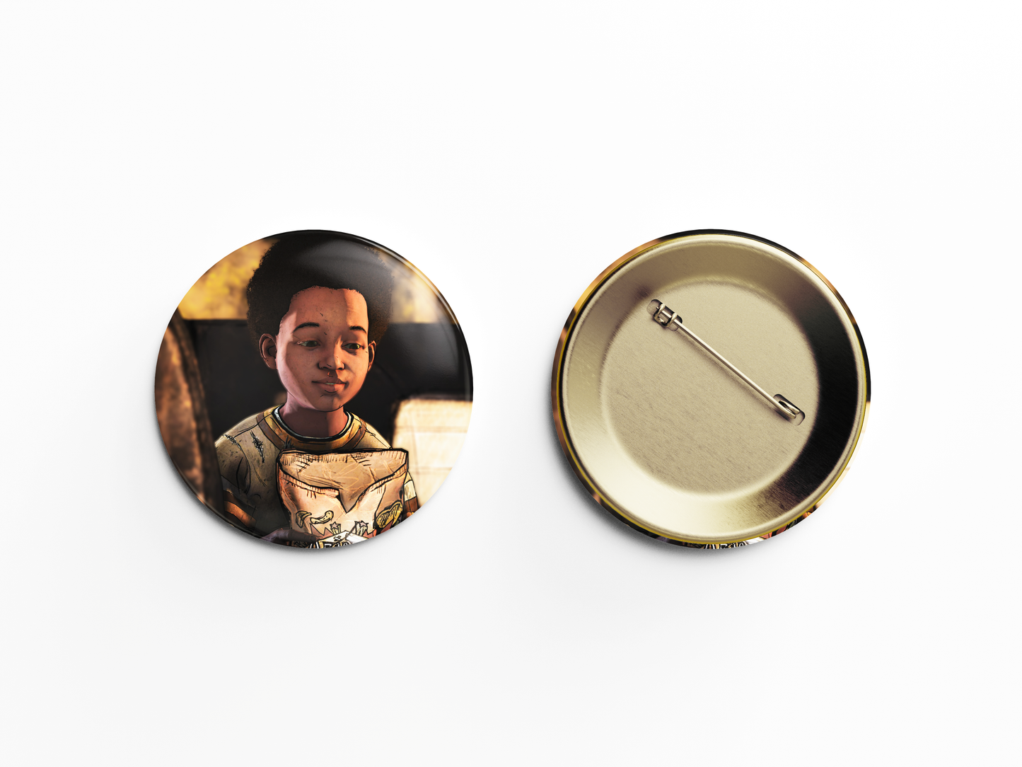 Telltale The Walking Dead AJ Handmade Round Badge