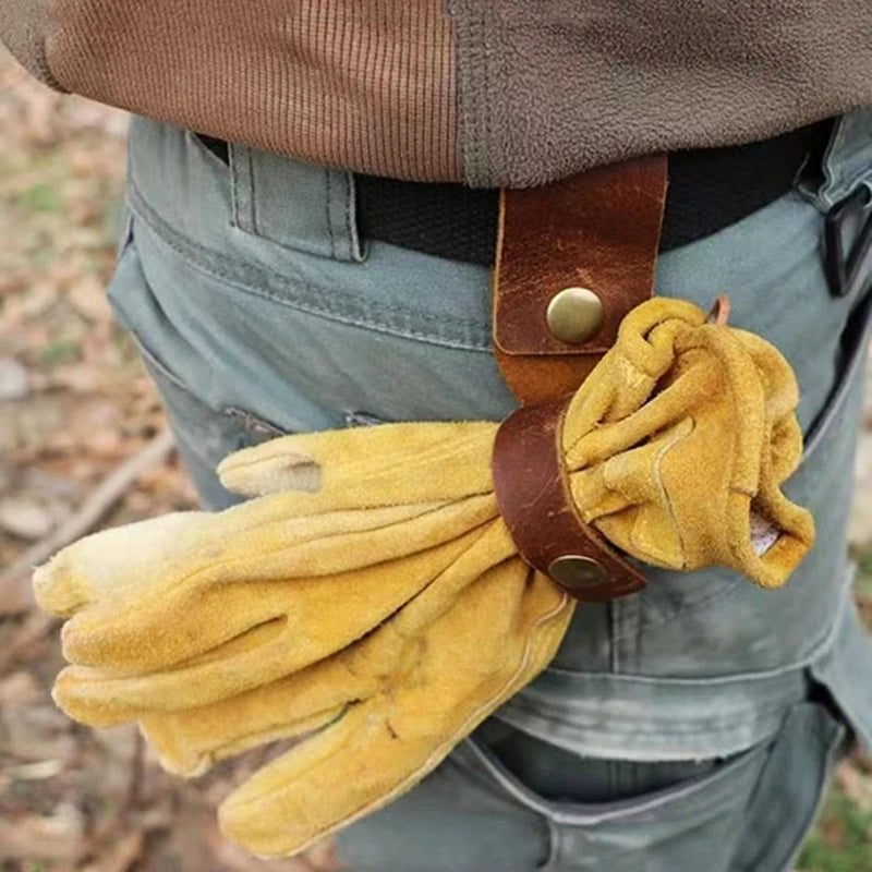 Multi-purpose Leather Glove Holder - Outdoor Equipment - Available at 2Fast2See.co