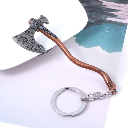 God of War 5 Kratos Leviathan Axe Key Chain - Available at 2Fast2See.co