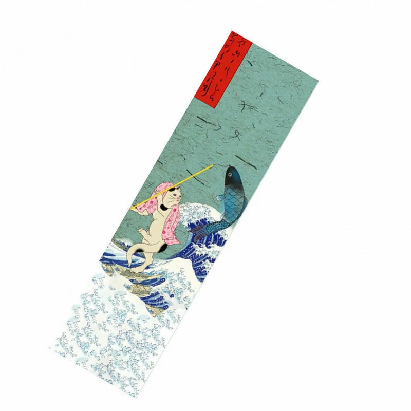 Skateboard Deck Grip Tape - Fishing Cat Available at 2Fast2See.co