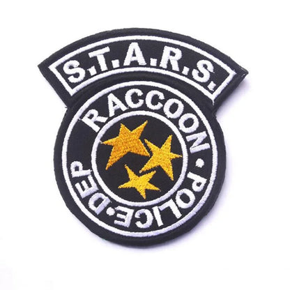 Resident Evil S.T.A.R.S. Raccoon City Dep. Rubber And Embroidery Patchs