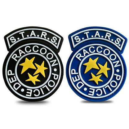 Resident Evil S.T.A.R.S. Raccoon City Dep. Rubber And Embroidery Patchs