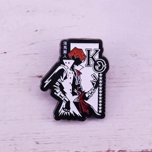 Yu-Gi-Oh Seto Kaiba Enamel Pin Comics Game Fans Collection 30mm - Yu-Gi-Oh Seto Kaiba Enamel Pin 30mm Available at 2Fast2See.co