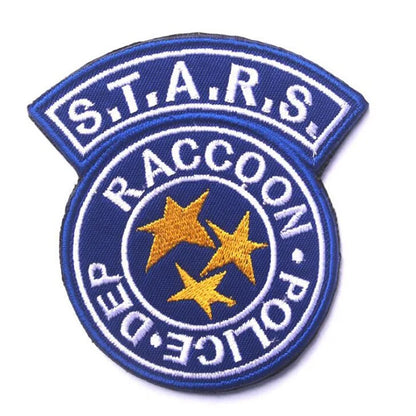Resident Evil S.T.A.R.S. Raccoon City Dep. Rubber And Embroidery Patchs
