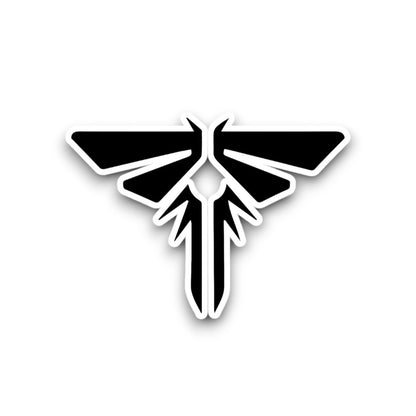 The Last of Us Black Firefly Sticker Kiss-Cut Vinyl Decal