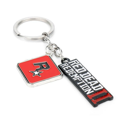 Red Dead Redemption II Metal Keychain Rockstar Games