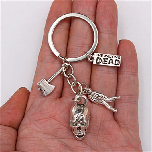 The Walking Dead Inspired Charm Keychain - Default Title Available at 2Fast2See.co