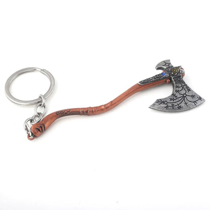 God of War 5 Kratos Leviathan Axe Key Chain - Keychain 1 Available at 2Fast2See.co